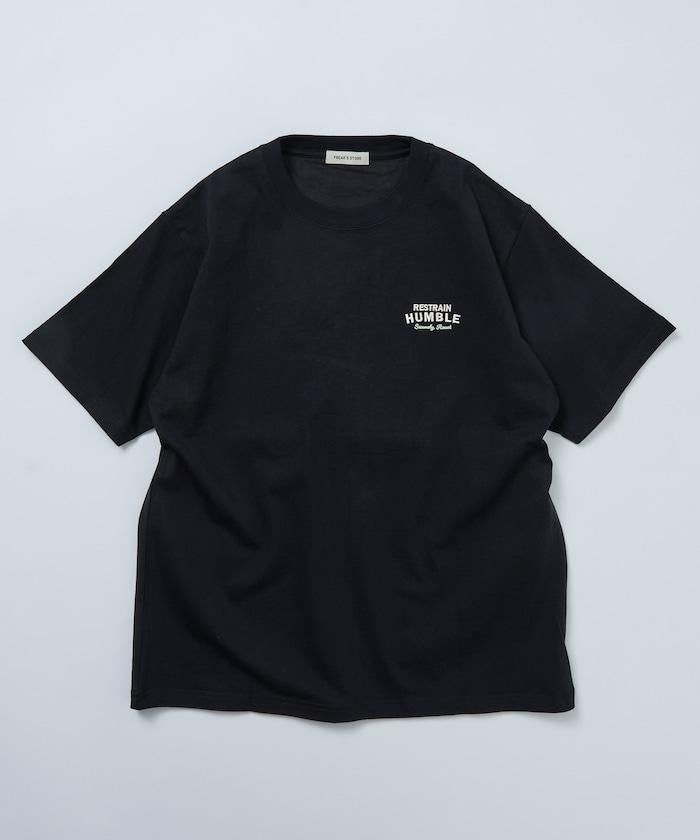 寬鬆版型 背部刺繡設計 TIGER 圓領T恤