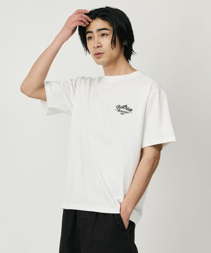 寬鬆版型 背部刺繡設計 TIGER 圓領T恤