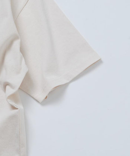 寬鬆版 單點動物刺繡 圓領 T恤