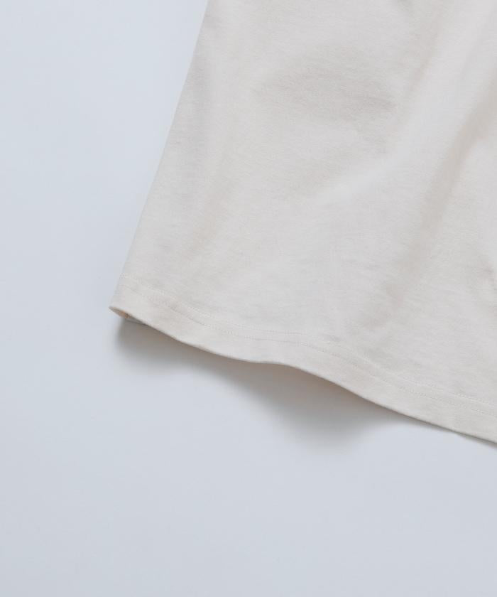 寬鬆版 單點動物刺繡 圓領 T恤