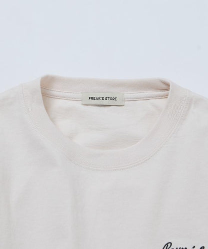 寬鬆版 單點動物刺繡 圓領 T恤