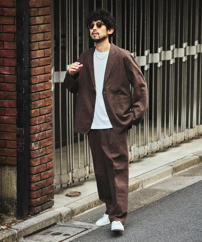 LINEN COTTON JACKET 夾克（套裝可搭配）