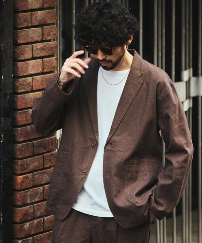 LINEN COTTON JACKET 夾克（套裝可搭配）