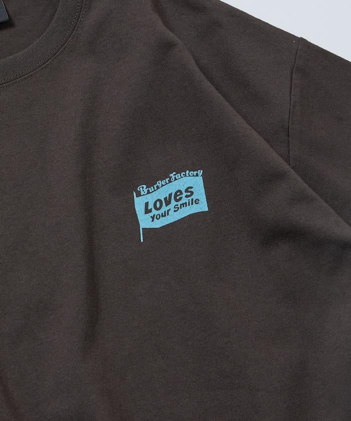 Burger Factory×FREAK'S STORE  寬鬆版型 後背印花 圓領T恤