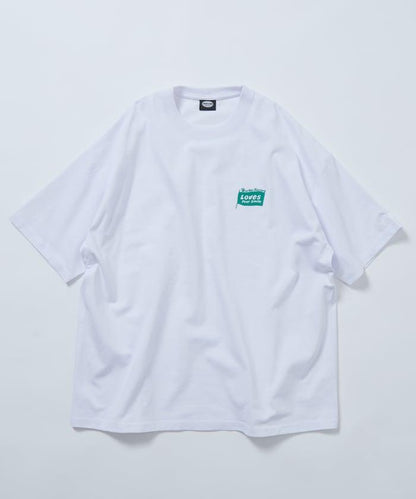 Burger Factory×FREAK'S STORE  寬鬆版型 後背印花 圓領T恤