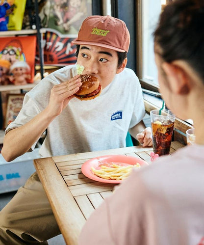 Burger Factory×FREAK'S STORE  寬鬆版型 後背印花 圓領T恤