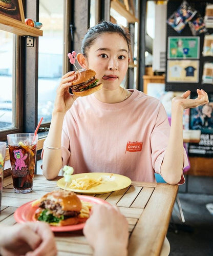 Burger Factory×FREAK'S STORE  寬鬆版型 後背印花 圓領T恤