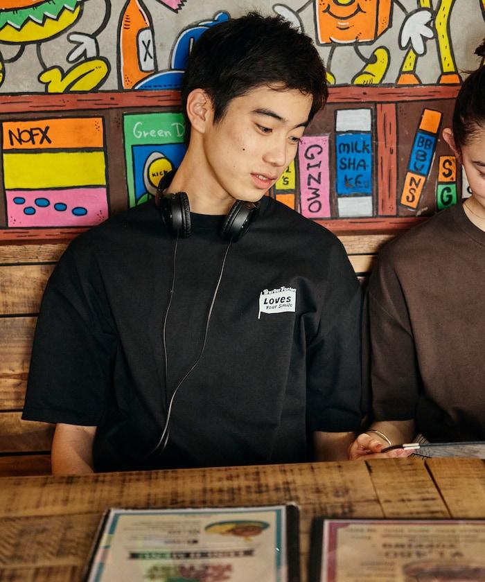 Burger Factory×FREAK'S STORE  寬鬆版型 後背印花 圓領T恤