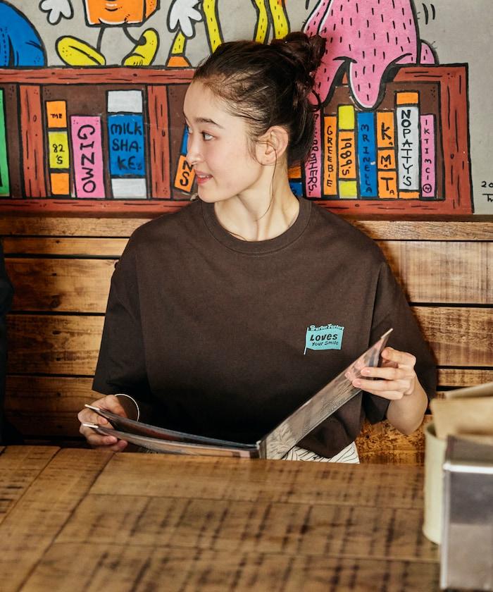 Burger Factory×FREAK'S STORE  寬鬆版型 後背印花 圓領T恤