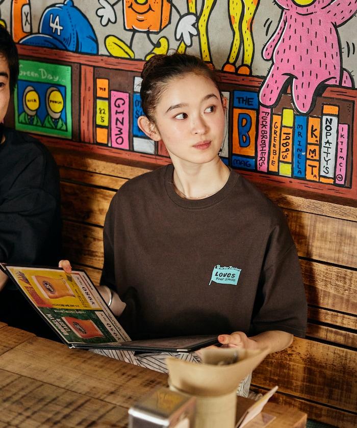 Burger Factory×FREAK'S STORE  寬鬆版型 後背印花 圓領T恤