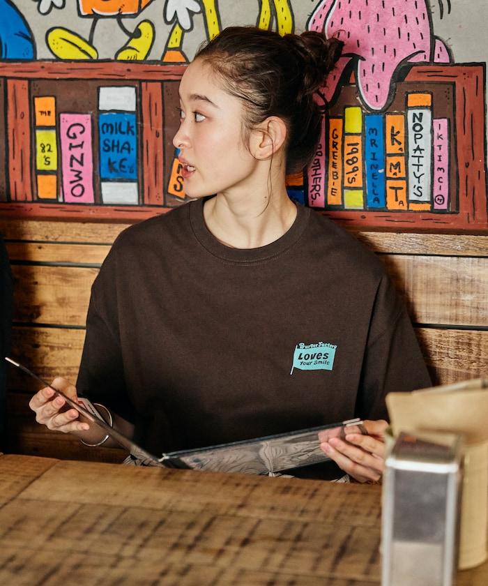 Burger Factory×FREAK'S STORE  寬鬆版型 後背印花 圓領T恤