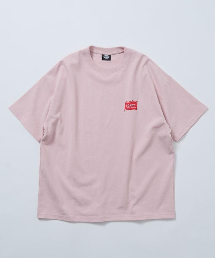 Burger Factory×FREAK'S STORE  寬鬆版型 後背印花 圓領T恤