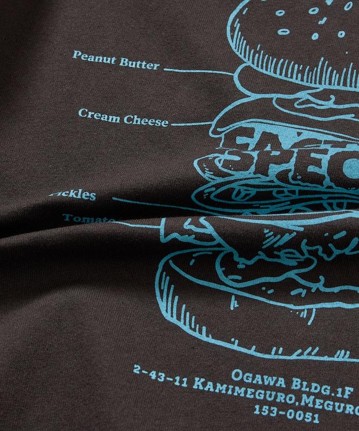 Burger Factory×FREAK'S STORE  寬鬆版型 後背印花 圓領T恤