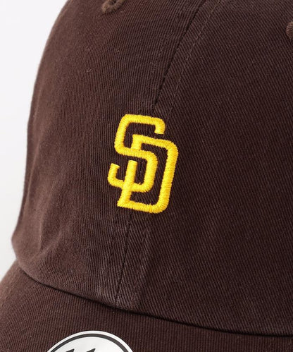 '47 BASE RUNNER CLEAN UP 棕色 聖迭戈・帕德雷斯 棒球帽