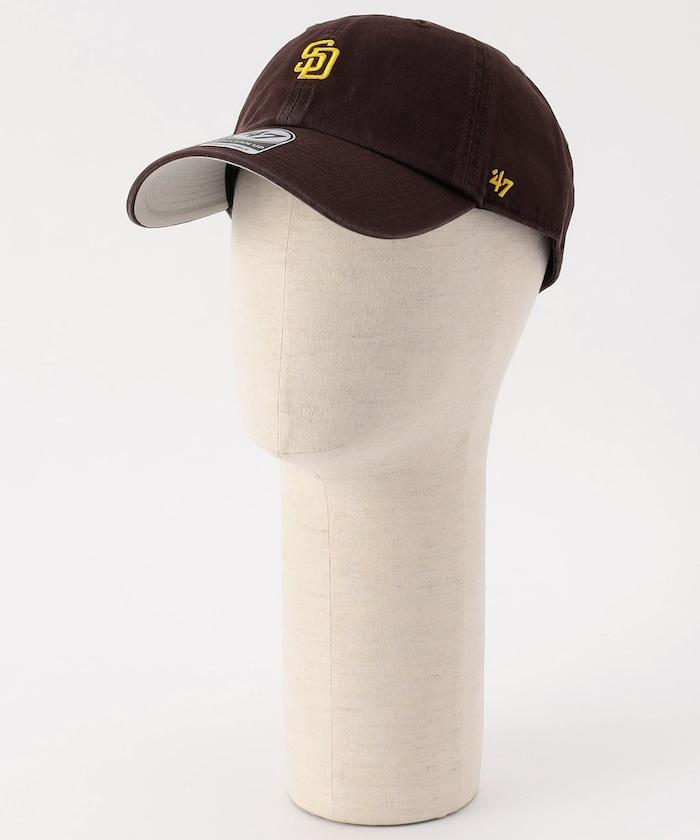 '47 BASE RUNNER CLEAN UP 棕色 聖迭戈・帕德雷斯 棒球帽