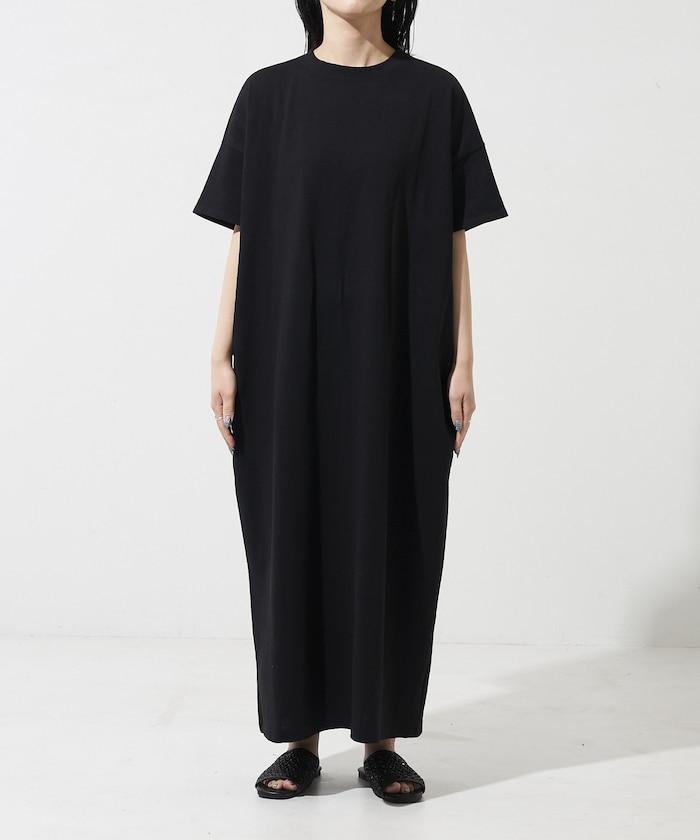 USA棉 寬鬆廓形 T恤式連衣裙