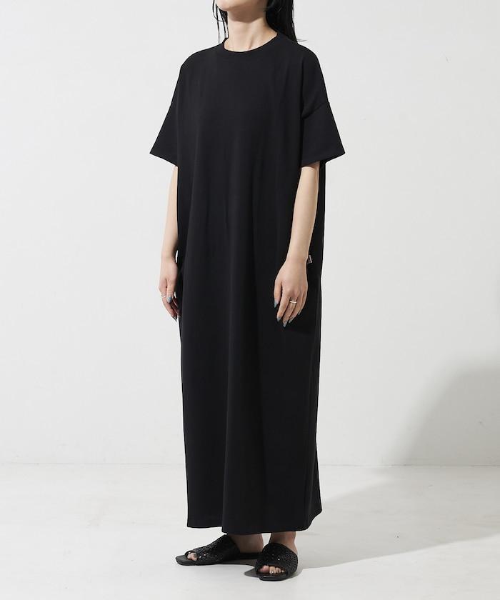 USA棉 寬鬆廓形 T恤式連衣裙