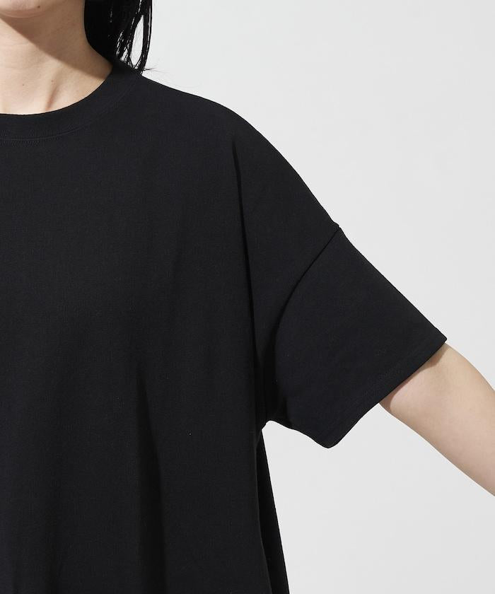 USA棉 寬鬆廓形 T恤式連衣裙