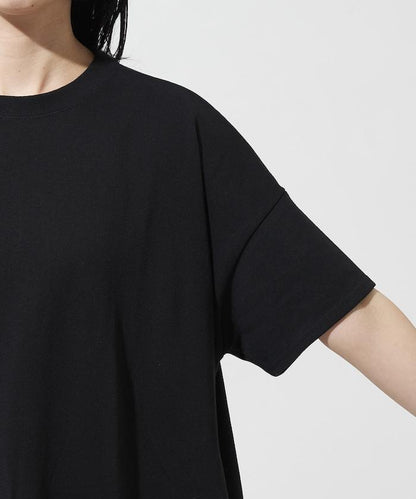 USA棉 寬鬆廓形 T恤式連衣裙