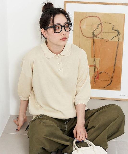 夏季針織 短袖 POLO衫