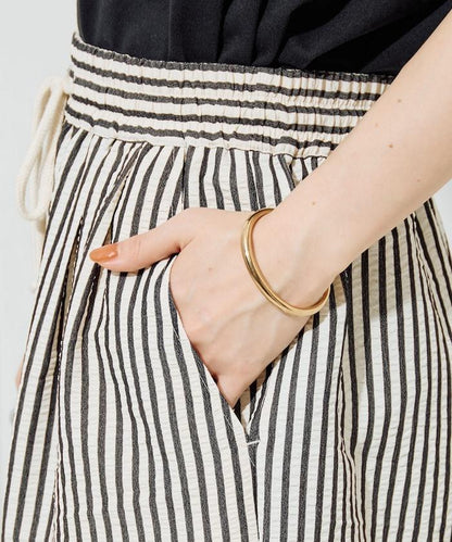 立體條紋設計 休閒褲