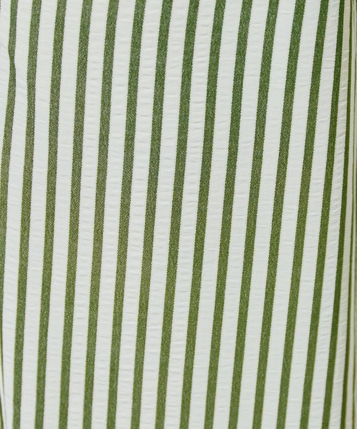 立體條紋設計 休閒褲