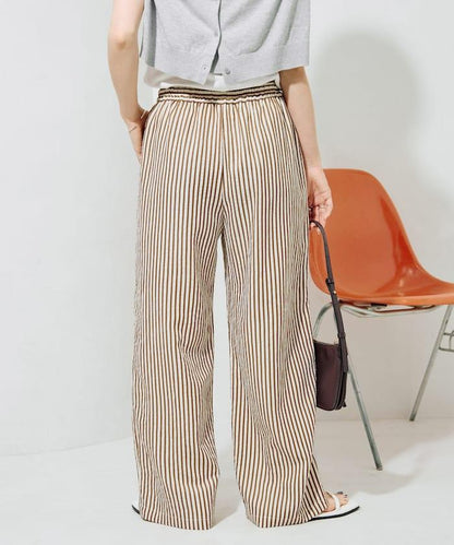 立體條紋設計 休閒褲