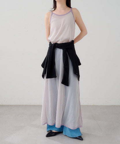 B 透感雙面設計連衣裙