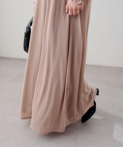 B 透感雙面設計連衣裙