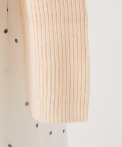 配色設計 開衫套裝 連衣裙