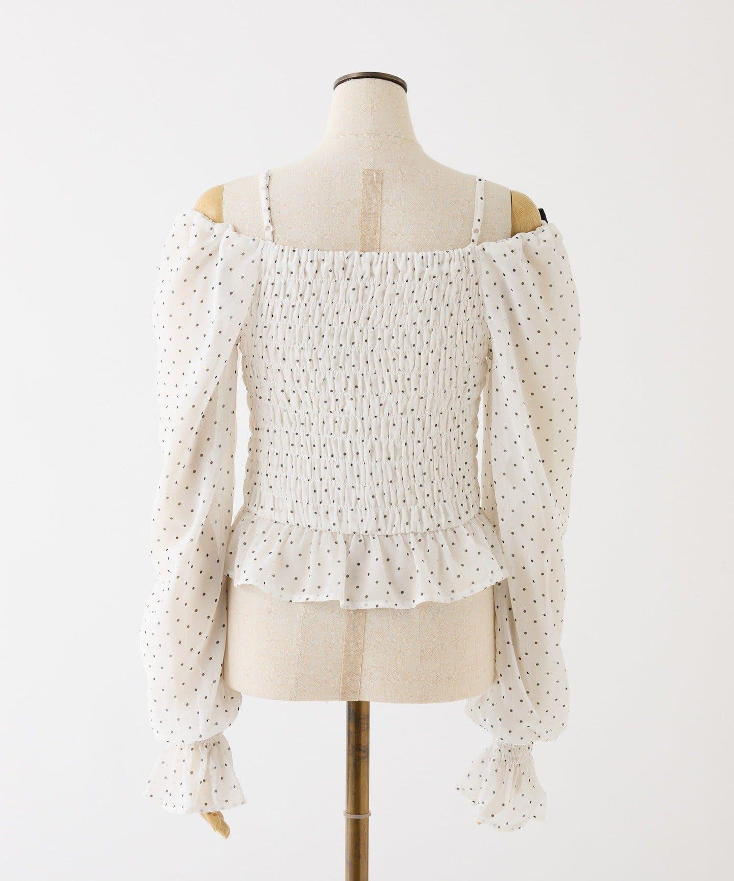 褶皺蝴蝶結設計 襯衫