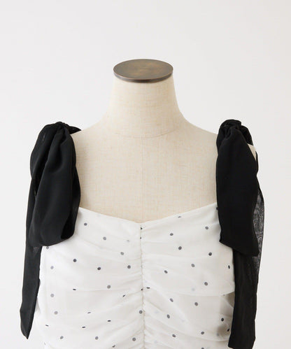 配色設計 開衫套裝 連衣裙