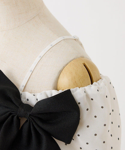 褶皺蝴蝶結設計 襯衫