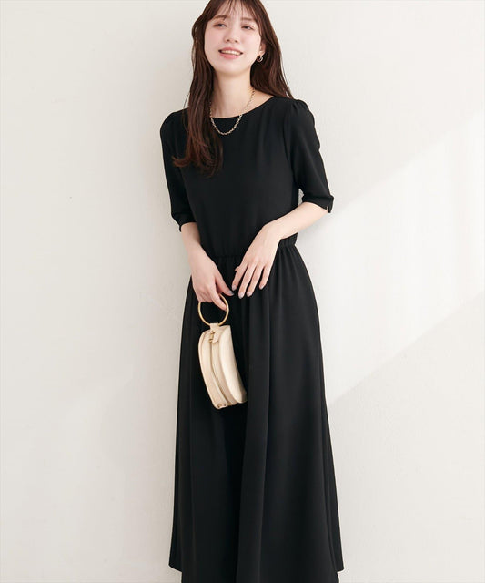 羅紋針織連衣裙