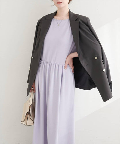 羅紋針織連衣裙