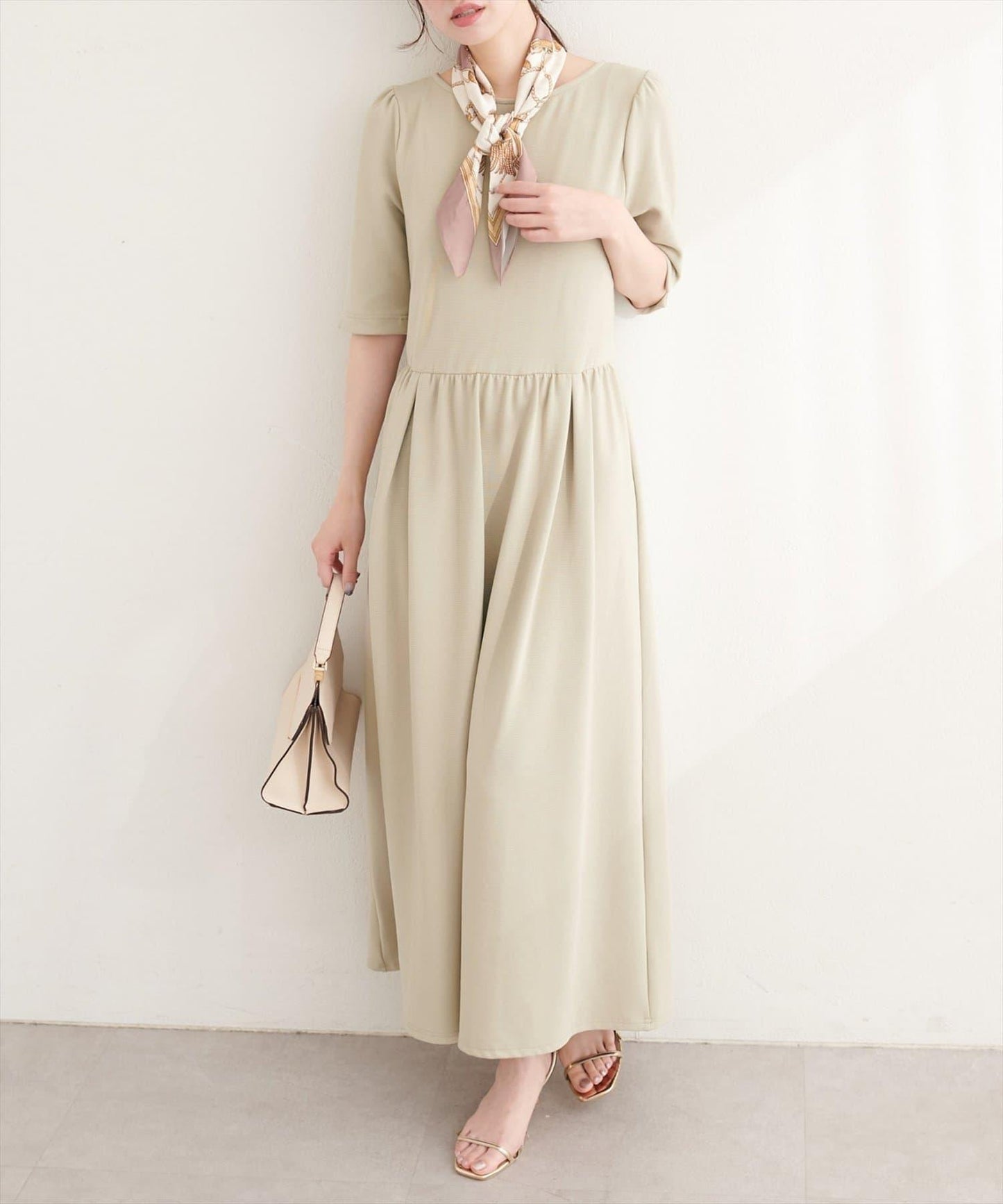 羅紋針織連衣裙