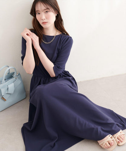 羅紋針織連衣裙