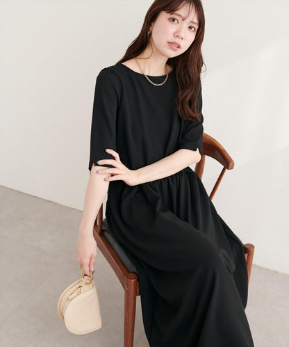 羅紋針織連衣裙