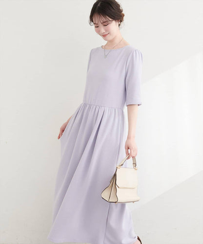 羅紋針織連衣裙