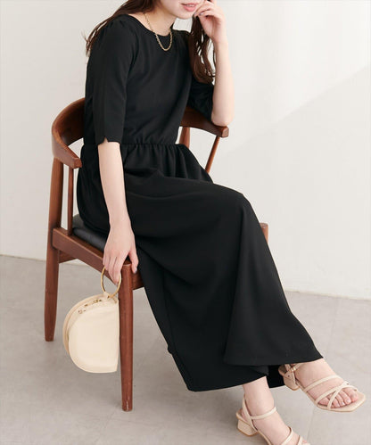 羅紋針織連衣裙