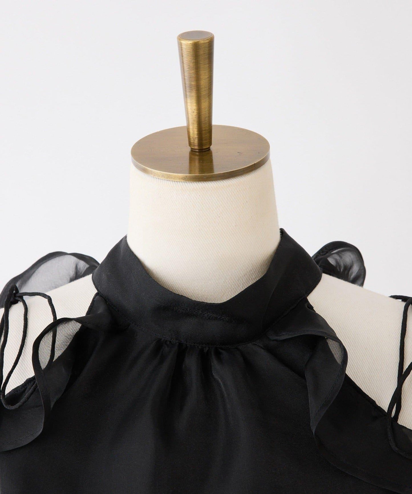 美式背心領迷你連衣裙