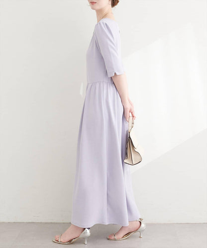 羅紋針織連衣裙