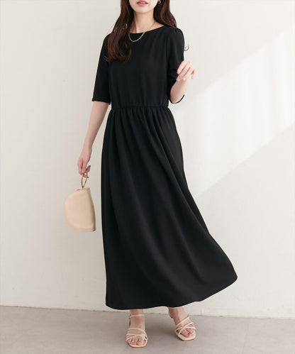 羅紋針織連衣裙