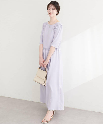 羅紋針織連衣裙