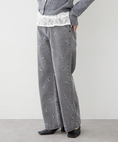 NICE 多色組合直筒牛仔褲