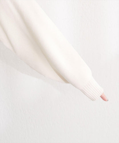 再生聚酯質感紐扣開衫