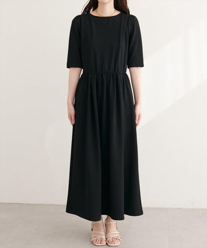 羅紋針織連衣裙