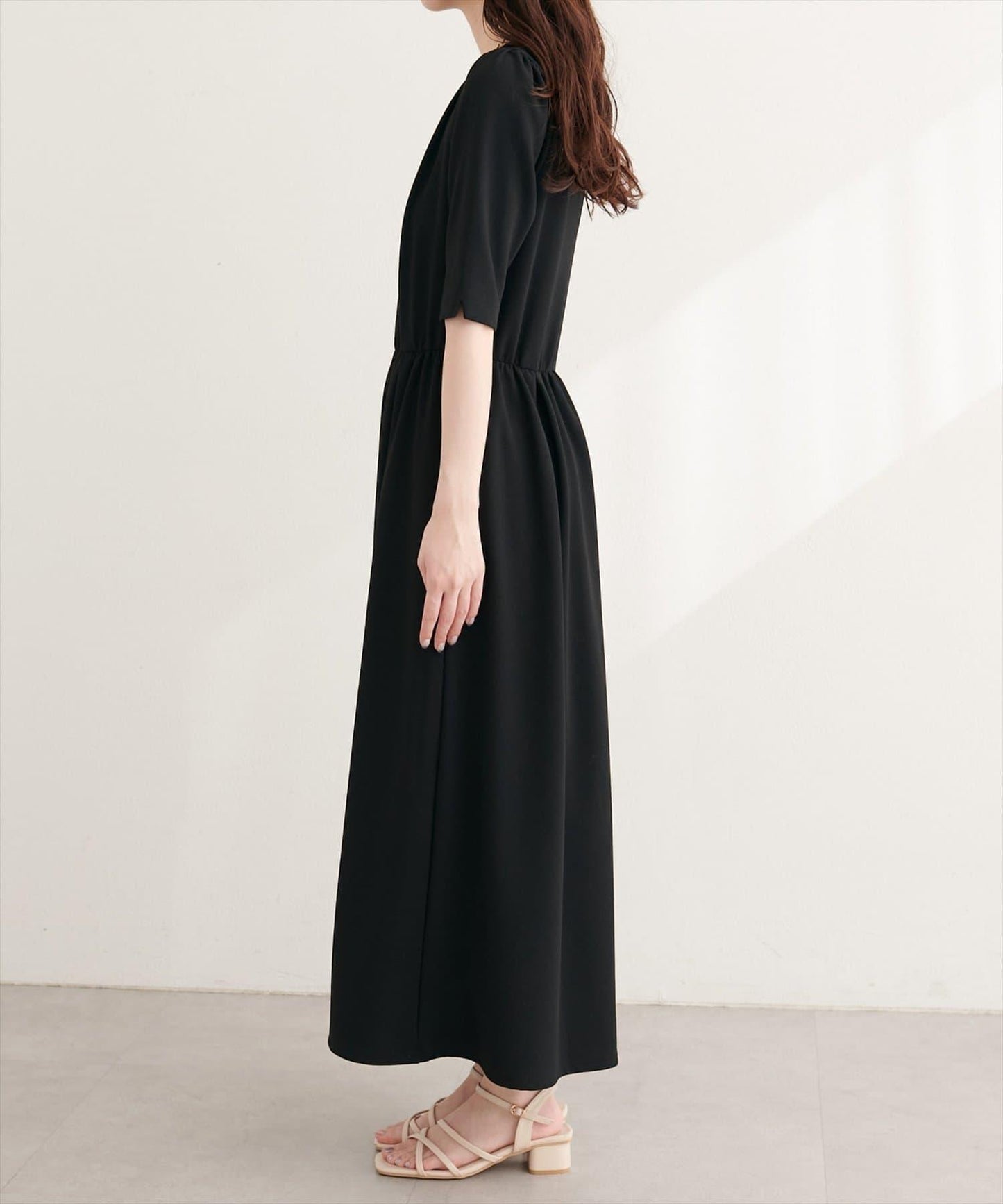 羅紋針織連衣裙