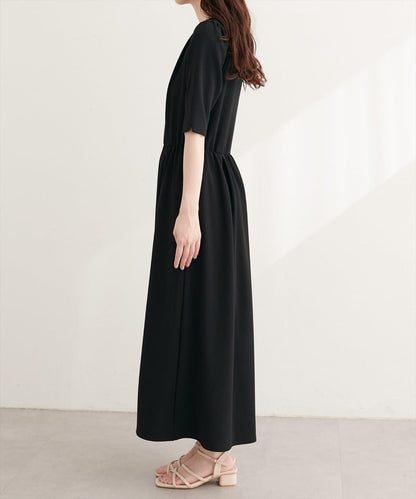 羅紋針織連衣裙