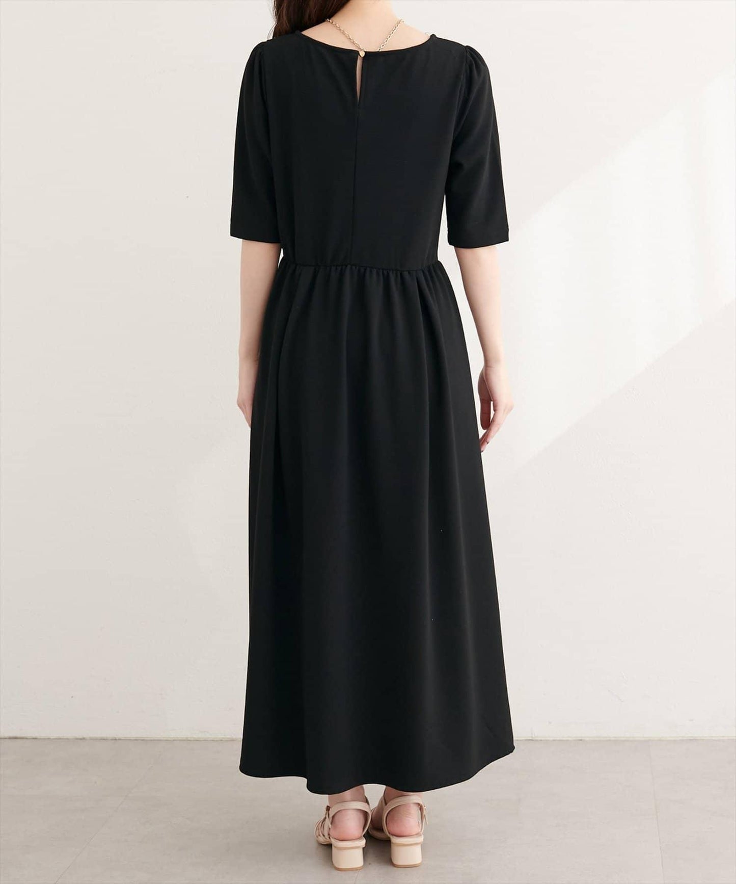 羅紋針織連衣裙